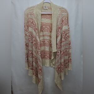 Hippie Rose Cream‎ and Pink Patterned Sweater